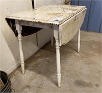 Vintage Wooden Table w/ folding sides