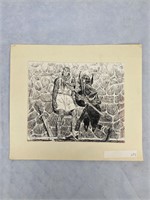 AD&D “Injured Knight” Signed Print