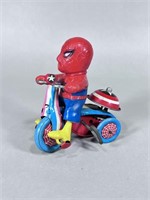 Vintage 1968 Marx Spiderman Tricycle