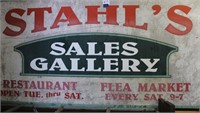 2 STAHL WOODEN SIGNS 4' X 8'