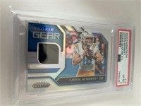 2020 Prizm Justin Herbert Rookie Gear PSA 6