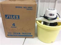 Silex Ice Cream Freezer