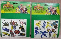 Mighty Morphin Power Rangers Stickers