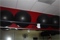 Stability Ball Storage Tube Rack
