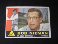 1960 TOPPS #149 BOB NIEMAN CARDINALS