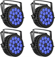 Par Lights LED Stage Lights, U`King 180W RGBW 4-in