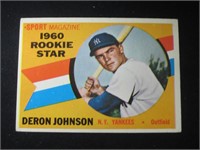 1960 TOPPS #134 DERON JOHNSON STAR ROOKIE