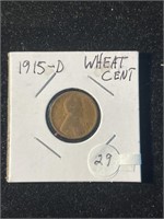 1915-D Wheat Cent