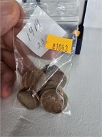 23 wheat pennies