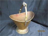 Antique Copper Coal Bucket