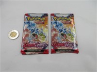 2 pack de cartes Pokémon neufs