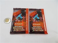 2 Booster Pack Magic The Gathering, Outlaws of