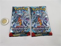 2 pack de cartes Pokémon neufs