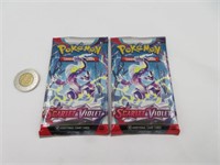 2 pack de cartes Pokémon neufs