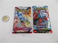 2 pack de cartes Pokémon neufs