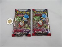 2 pack de cartes Pokémon neufs