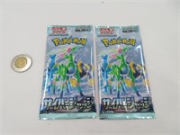 2 pack de cartes Pokémon Japonaise