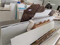 15 Pieces Assorted Marble & Caesarstone Offcuts