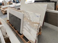 14 Pieces Assorted Marble & Caesarstone Offcuts