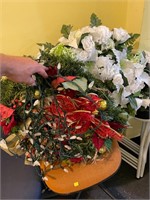 Desk Chair and Wreathes