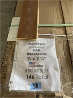 146sft Oak Winchester Hardwood 3/4"x2 1/4"