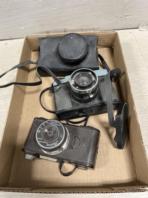 (3) Vtg Cameras