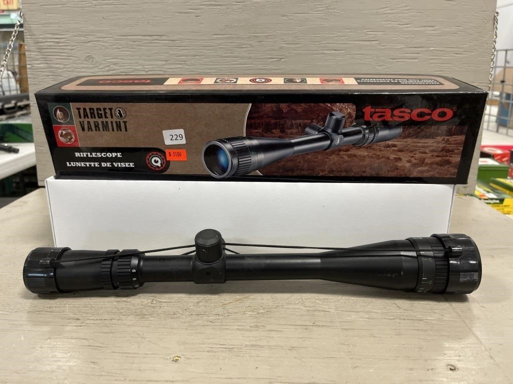 Tasco Target/Varmint 6-24x40mm Scope