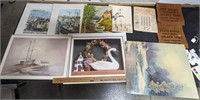 Collection of Misc VTG Prints, etc.