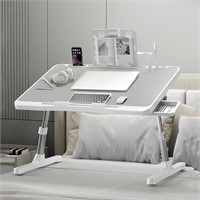 $69 Laptop Desk for Bed, Adjustable Bed Table