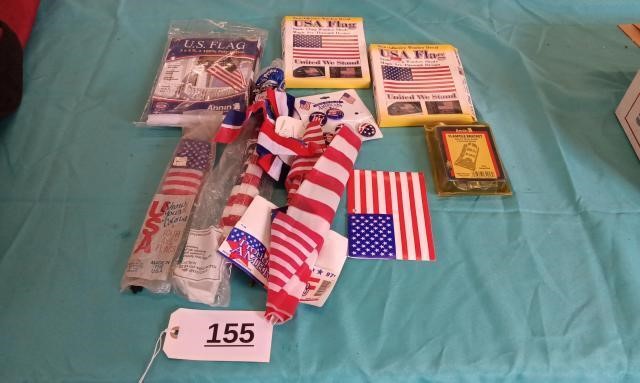 3X5 U.S. Flag, Small Flags, Stickers, Bracket