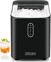 KUMIO, Ice Makers Countertop, Portable Compact Ice