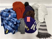 NWT Ladies Hat scarves gloves Preston & York