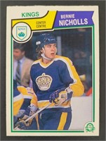 Bernie Nicholls 1983-84 O-Pee-Chee Rookie Card