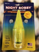 Night Bobby Lighted Fishing Float -new