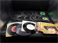 Unsearched Box of 45's Various Labels & Artists