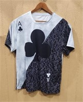XL Polyester Ace of Clubs Shirt