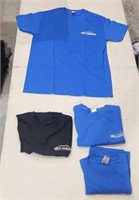 4 New Horizons Work Tees, 3 Med, 1 Sm. Look to be