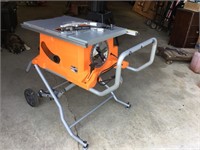 Rigid Folding 10 in.  Table Saw