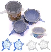COMTIM Pet Food Can Lids, Silicone Stretch Can