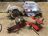 Skilsaws, Wilton Bench Vise, Extension Cords