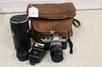 ASAHI Pentax K-1000 35mm Camera in Case