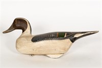 Signed Pintail Duck Decoy, Jobes