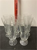 8 glasses