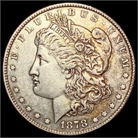 1878 8TF Morgan Silver Dollar NEARLY UNCIRCULATED