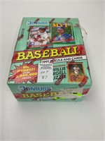 sealed 1991Donruss baseball cards