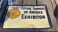 Future Farmers Of American Exhibitor Embossed