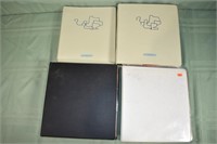 4 Binders of baseball trading cards: 1500+ from 19