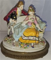 Antique porcelain Victorian style figurine