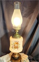 hand painted lamp base