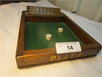 Vintage Wooden Blitz Game
